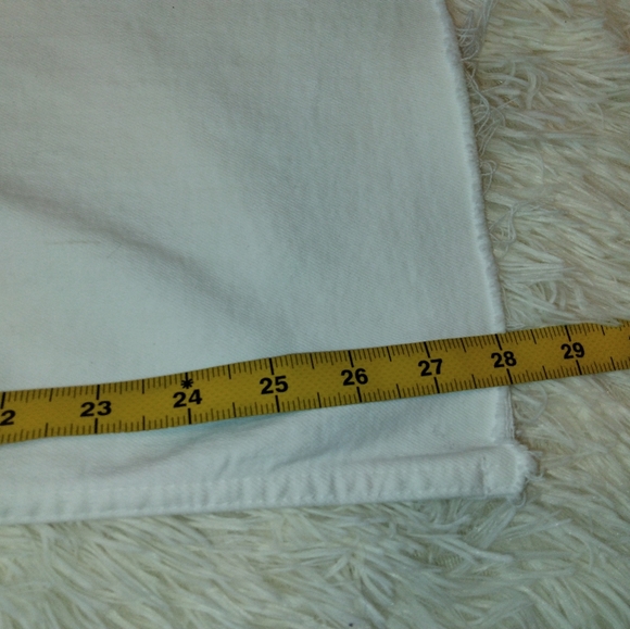 Zara The Marine Straight Jeans White Denim Wide Leg Crop Minimalist Size 2 - Picture 12 of 12